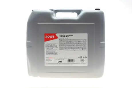 Олива трансмісійна HIGHTEC TOPGEAR SAE 75W-90 S (20 L) ROWE 25002020099