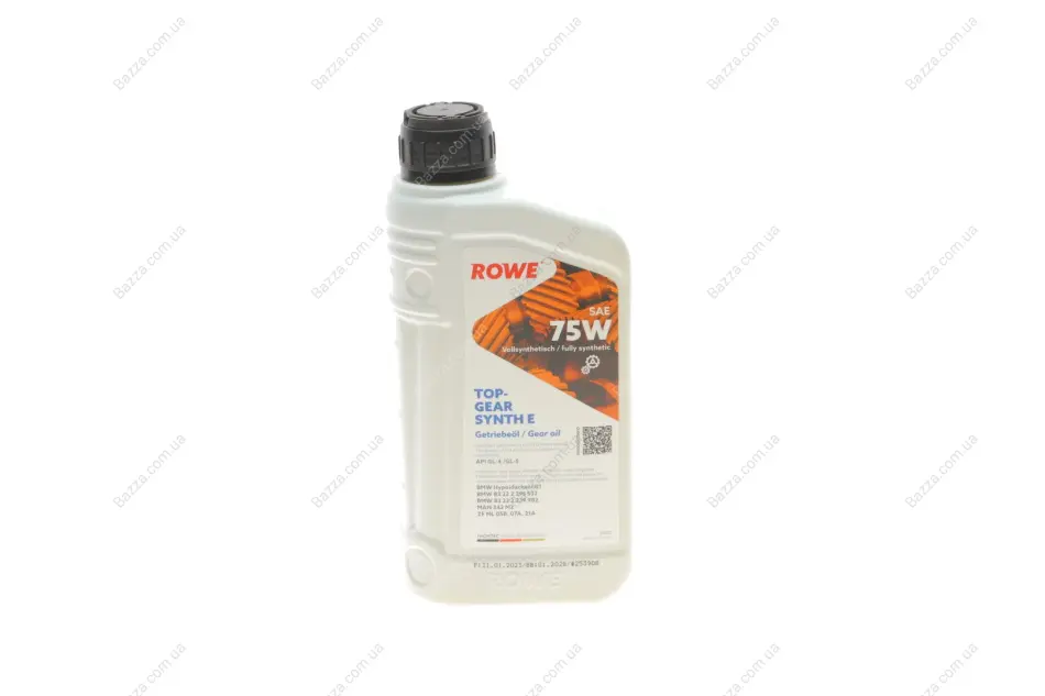 Олива трансмісійна HIGHTEC TOPGEAR SYNTH E SAE 75W (1 L) ROWE 25027001099