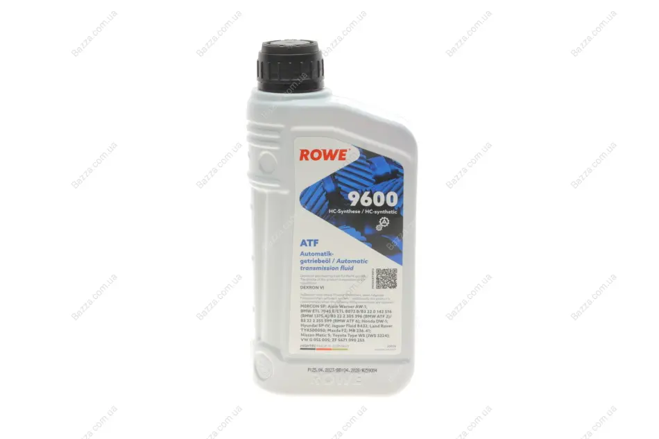 Олива трансмісійна HIGHTEC ATF 9600 (1 L) ROWE 25036001099
