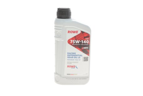 Олива трансмісійна HIGHTEC RACING DIFF. GEAR OIL SAE 75W-140 LS (1 L) rowe 25040001099 на Тойота Ленд крузер прадо 150