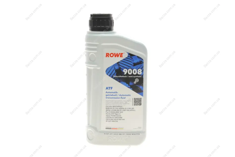 Олива трансмісійна HIGHTEC ATF 9008 (1 L) ROWE 25063001099