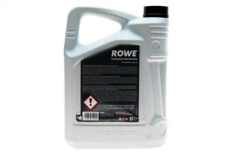 Олива трансмісійна HIGHTEC TOPGEAR FE SAE 75W-80 S (5 L) rowe 25066005099