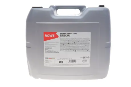 Олива трансмісійна HIGHTEC TOPGEAR FE SAE 75W-80 S (20 L) ROWE 25066020099