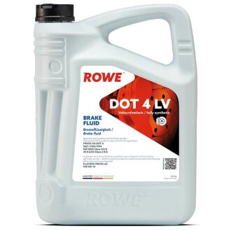 Гальмівна рідина HIGHTEC BRAKE FLUID DOT 4 LV rowe 25114005099 на Хендай Staria