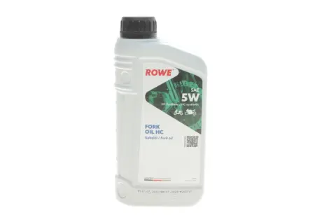 Олива гідравлічна HIGHTEC FORK OIL 5W HC (1 L) ROWE 30551001099