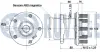 Пiдшипник ступицi зад. Subaru Forester/Legacy/Outback 1.5-3.6 07- ruville 221353