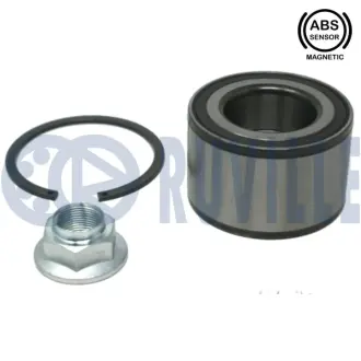 RUVILLE FORD Підшипник передній 88*47*47 з вбудованим датчиком ABS RANGER (TKE) 2.2 TDCi 11-, Ruville 221991