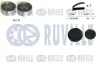 К-кт ГРМ (пасок+ролики) Dacia Logan/Renault Clio, Kangoo, Megane 1.4 8V, 1.6 8V 97- Ruville 550325 (фото 1)