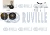 RUVILLE VW К-кт ГРМ (ремінь+ натяжний пристрій+ ролик) PASSAT B5.5 (3B3) 1.9 TDI 00-05, AUDI A4 B5 (8D2) 1.9 TDI 00- ruville 570130