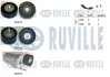 RUVILLE BMW К-кт ГРМ (ремінь+ 3 ролика) 1/Е81/Е87 Ruville 570139