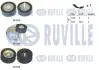 RUVILLE FIAT К-кт ГРМ (ремінь + 3 ролика) 500L (351_, 352_) 1.6 D Multijet 12-, ALFA ROMEO GIULIETTA 1.6 10-16 ruville 570169