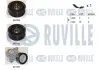 RUVILLE VW К-т поліклинового ременя (рем.+3ролика) DB W203/W204/W211 2,1-3,2CDI ruville 570183