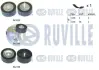 RUVILLE OPEL К-т ГРМ (ремінь + 3 ролика) Combo 1,6-2,0CDTi 12- FIAT Doblo 1,6-2,0D Multijet 10- ruville 570186