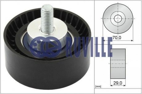 Направляющий ролик ruville 55884