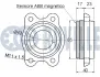 RUVILLE AUDI Подшипник ступицы (к-кт) А6 04- ruville 221197
