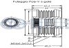 AUDI Шків генератора A4 B8, A5, Q5 ruville 542680