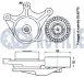 RUVILLE BMW Ролик натяжной 5 F10 520/528 10- ruville 542536