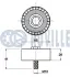 RUVILLE CHEVROLET Ролик CAPTIVA 2.2D Ruville 542474 (фото 2)