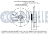 RUVILLE CITROEN Диск тормозн. задн.с подшипн. с кольцом ABS C4, DS4, Peugeot 308 07- ruville 221541