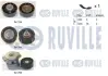 RUVILLE CITROEN К-т (ремінь П-клиновий+3ролика) Jumper 2.2HDI 06-, FIAT Ducato, FORD Transit. ruville 570058