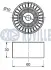 RUVILLE CITROEN Натяжной ролик Berlingo 1.1/1.6, C3, 4, C-Elysee 1.2, Nemo Peugeot 206, 301, 307, Partner ruville 541465
