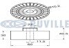 CITROEN Натяжной ролик C4, C5,Scudo, FORD Focus ||,Mondeo |V, PEUGEOT 307, 407, 607, 807 ruville 541483