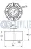 RUVILLE CITROEN Натяжной ролик C4, C5,Scudo, FORD Focus ||,Mondeo |V, PEUGEOT 307, 407, 607, 807 ruville 541483