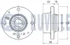 RUVILLE CITROEN Подшипник колеса задн. без датчика ABS Berlingo, Xantia, PEUGEOT 406, Partner ruville 220545