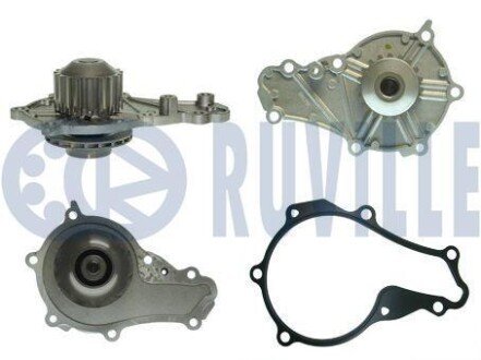 CITROEN Помпа воды Berlingo, C2/3/4 1.6HDI,Fiat Scudo,Ford Fiesta, Focus 1.6TDCI ruville 561252 на Пежо 5008