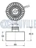 RUVILLE CITROEN Ролик натяжителя ремня C3 02- ruville 541154