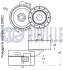 RUVILLE CITROEN Ролик натяжителя ремня Jumpy 1.9D ruville 541024