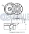 RUVILLE CITROEN Ролик натяжителя ремня (в сборе) BERLINGO,C5,XSARA ruville 541022