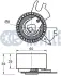 RUVILLE CITROEN Ролик натяжной C5,Jumpy, Focus, C-Max, Kuga, Mondeo 2.0HDI/TDCi Ruville 542228 (фото 2)