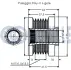 RUVILLE CITROEN Шків генератора Berlingo B9 09-,C3/4/5,DS3/4,Peugeot 1.4/1.6 ruville 542320