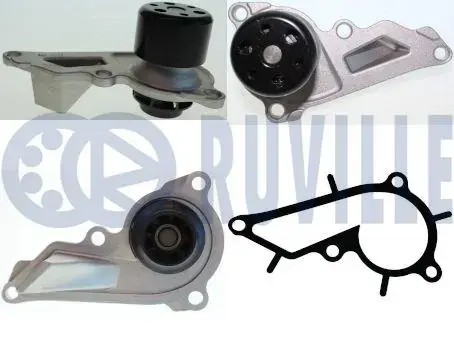 RUVILLE DACIA Помпа воды DUSTER 1.0 19-, LODGY 1.3 19-, LOGAN MCV 1.0 19-, NISSAN, RENAULT, MERCEDES-BENZ Ruville 561725 (фото 1)