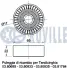 RUVILLE DB Ролик натяж. A-класс (W168/W169) B-класс (W245) ruville 540870