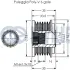 RUVILLE DB Шкив генератора C220 T CDI 97-01 ruville 541039