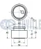 RUVILLE FIAT Натяжной ролик CROMA / TIPO /LANCIA 1,3-2,0 Ruville 540033 (фото 2)