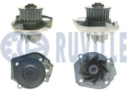 FIAT Помпа воды Alfa Romeo Mito, Bravo, 500, Doblo, Grande Punto, Linea, Marea, Panda, Punto, Stilo 1.2/1.4 ruville 561385 на Фиат Брава