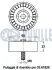 RUVILLE FIAT Ролик натяжит 500, Panda, Punto, 0,9 10-, FORD, LANCIA ruville 542302