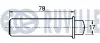 RUVILLE FIAT Успокоитель ремня Ducato 2,5-2,8D/TDI -02, RENAULT Master. ruville 542311