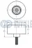 RUVILLE FORD Натяжной ролик Transit 2.4D/TD Ruville 541725 (фото 2)