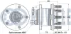RUVILLE FORD Подшипник задн.с ABS комплект! C-Max 10- ruville 221702