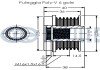 FORD Шків генератора C-MAX II, FOCUS III, MONDEO IV, VOLVO ruville 542465