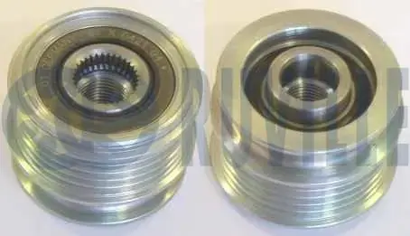 RUVILLE FORD Шкив генератора MONDEO IV 07-, VOLVO S40 II, S60 II, S80 II ruville 541945