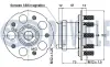 RUVILLE HONDA К-кт подшипника задн. с датчиком ABS Honda CR-V III 07- Ruville 221341 (фото 2)
