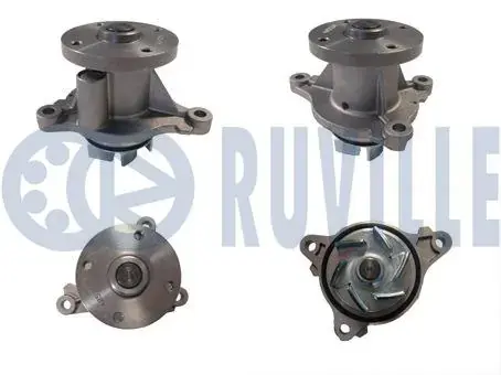 RUVILLE HYUNDAI Помпа воды i10, 20 1.2 08-, Kia Picanto, Rio 1.2 11- ruville 561550