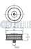 RUVILLE HYUNDAI Ролик Accent Getz ix35 1,5-1,7CRDi, KIA ruville 542001