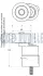 RUVILLE HYUNDAI ролик натягувача Sonata 05- ruville 542435