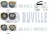 RUVILLE К-кт. ГРМ. (2шт ГРМ + 3шт ролики + крепление) VW LT, T4 2.5 TDI ruville 550143